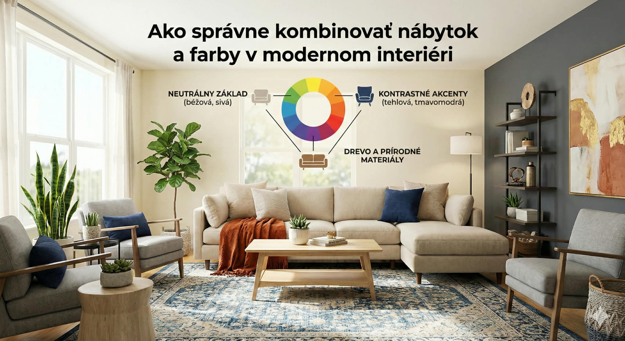 Ako správne kombinovať nábytok a farby v modernom interiéri: 5 zlatých pravidiel pre dokonalú harmóniu