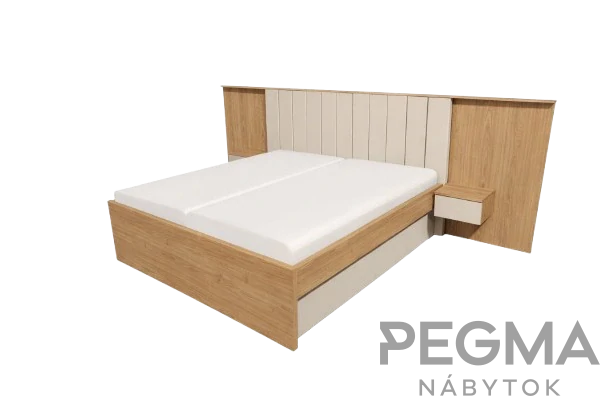 Posteľ Pegma DreamLine Feelwood H1385 ST40 - Dub Casella prírodný