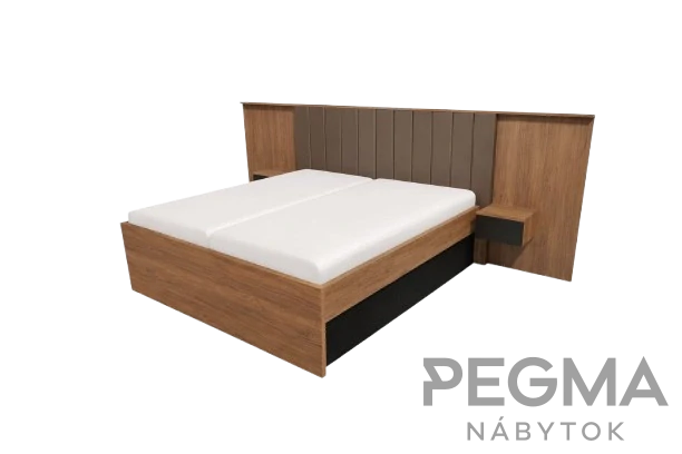 Posteľ Pegma DreamLine Feelwood H1386 ST40 - Dub Casella hnedý