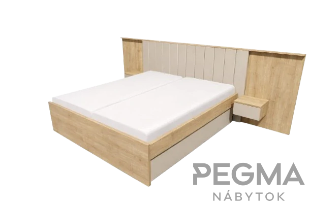 Posteľ Pegma DreamLine UNI H3303 ST10 - Dub hamilton prírodný