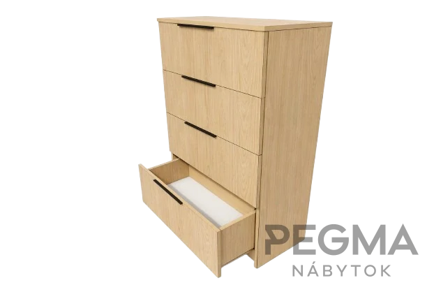 Komoda Pegma Aurelia Feelwood H1346 ST32 - Dub Sherman antracitový